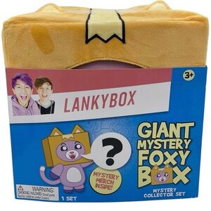 LankyBox giant mystery foxy box with 10 exciting toys